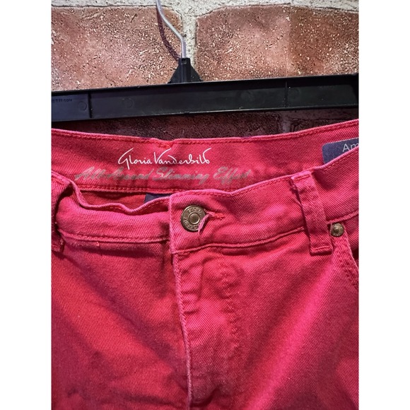 Gloria Vanderbilt Amanda Bermuda Women's Sz 12 Khaki All Around Slimming Shorts - Picture 3 of 8